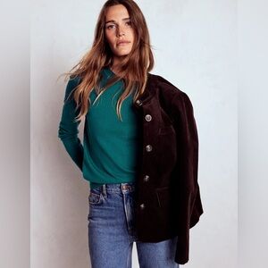 Boden Briony Stitch Sweater - Drake Green